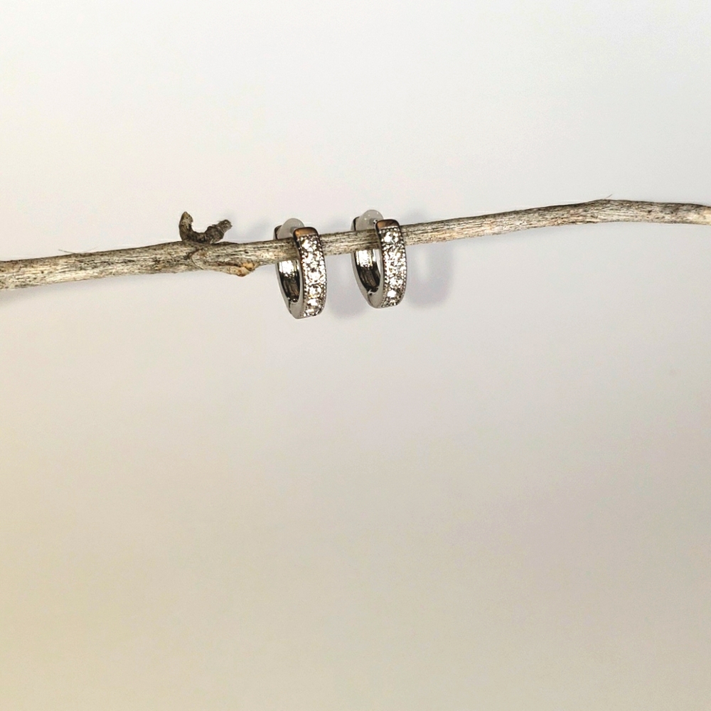 Sterling Silver Hoop Earrings